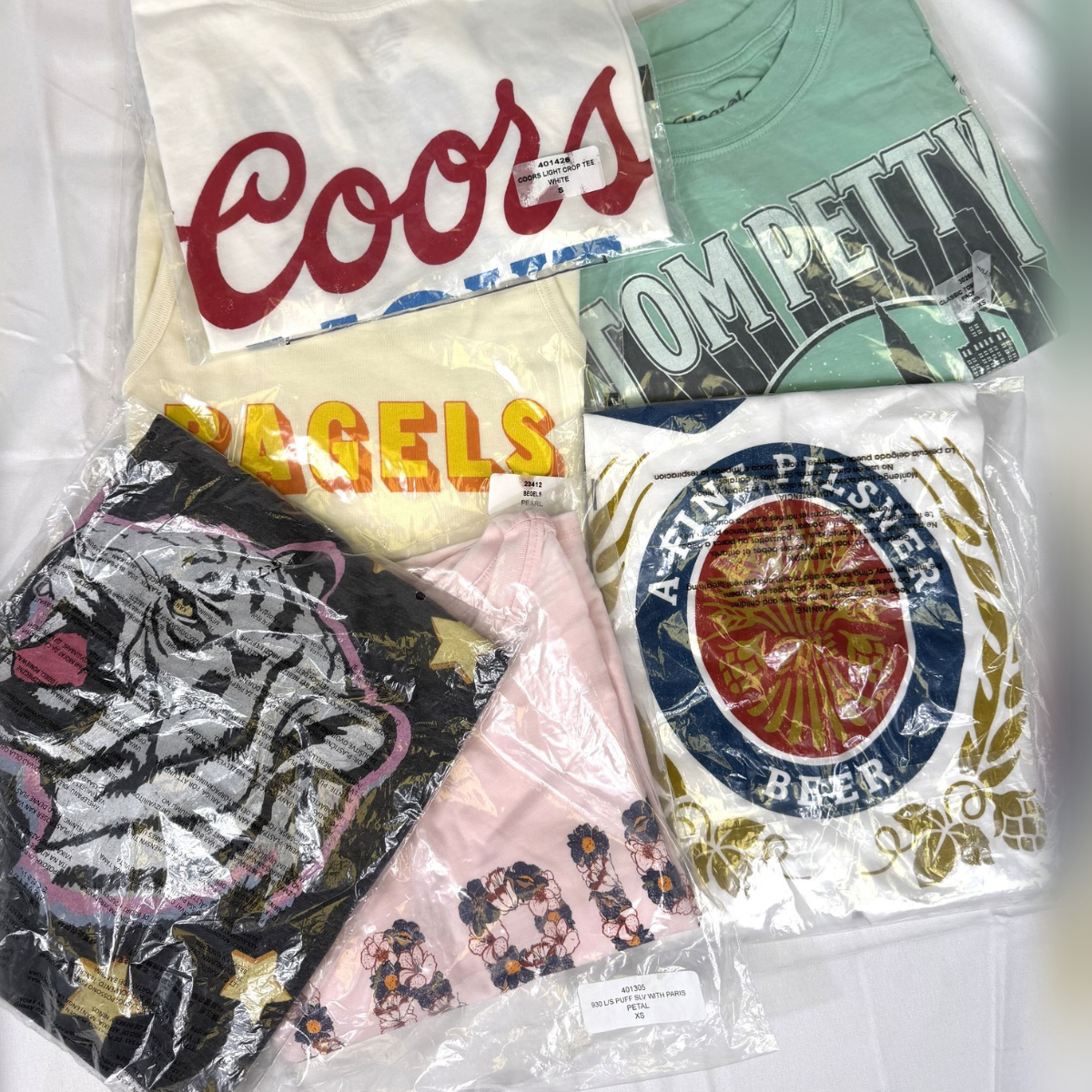 Licensed Graphic Apparel Lot – Tees & Hoodies | 10pcs