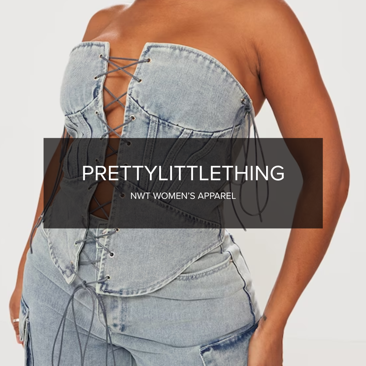 PrettyLittleThing NWT Women's Denim Apparel