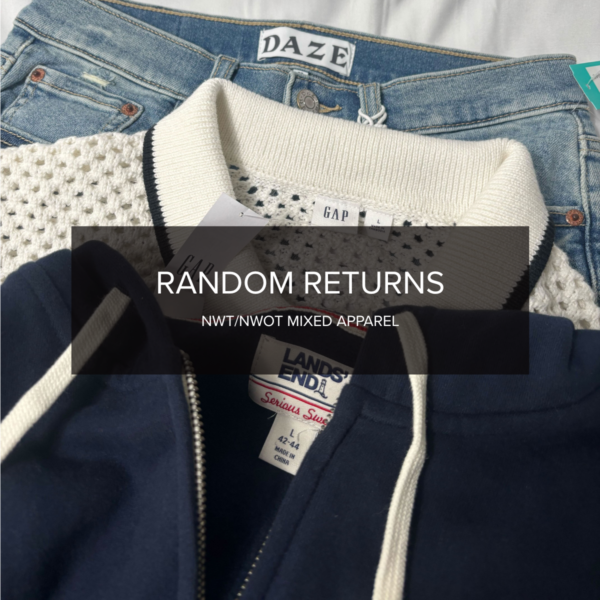 NWT/NWOT Random Returns — Mixed Apparel - NuSource