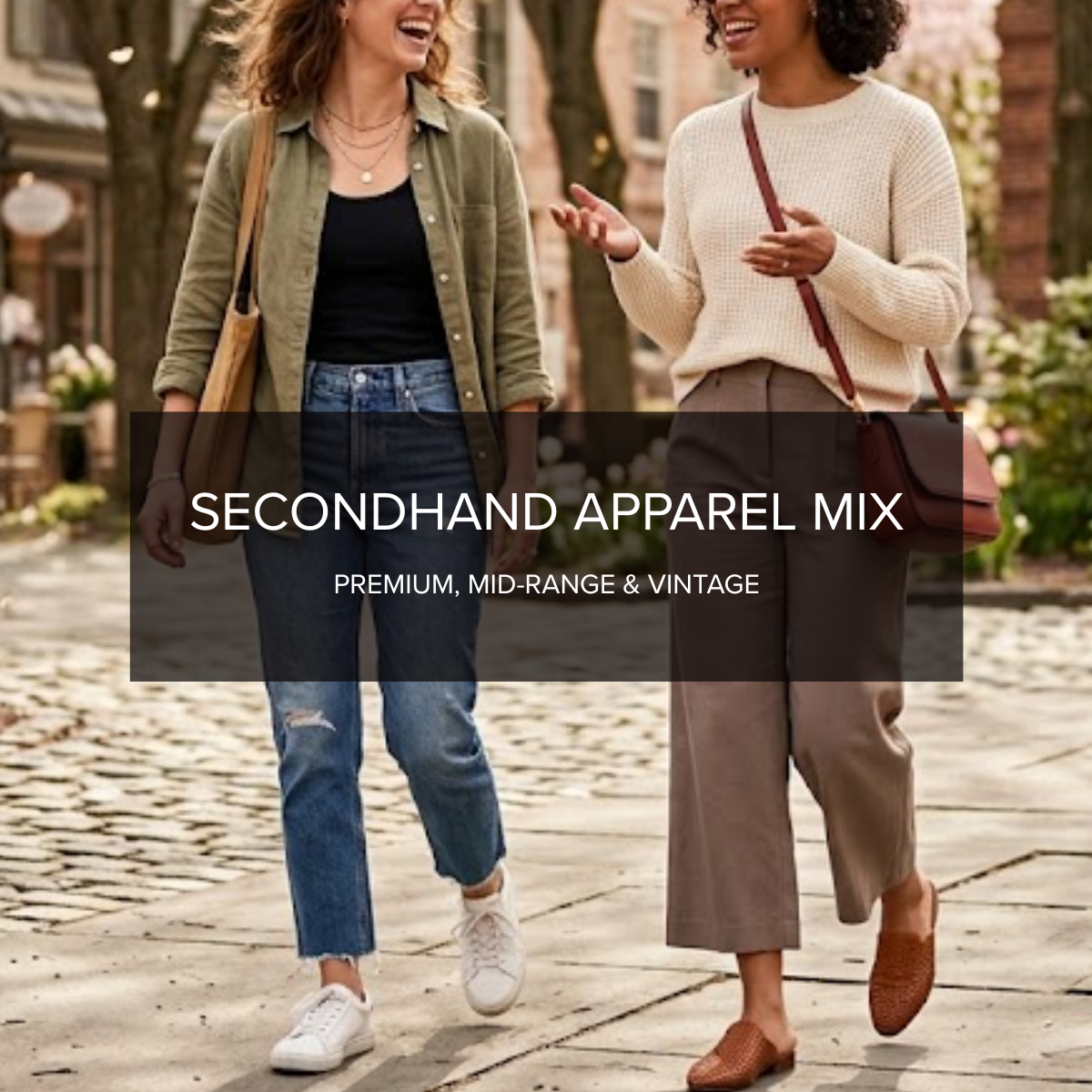 Premium, Mid-Range & Vintage Secondhand Apparel Mix