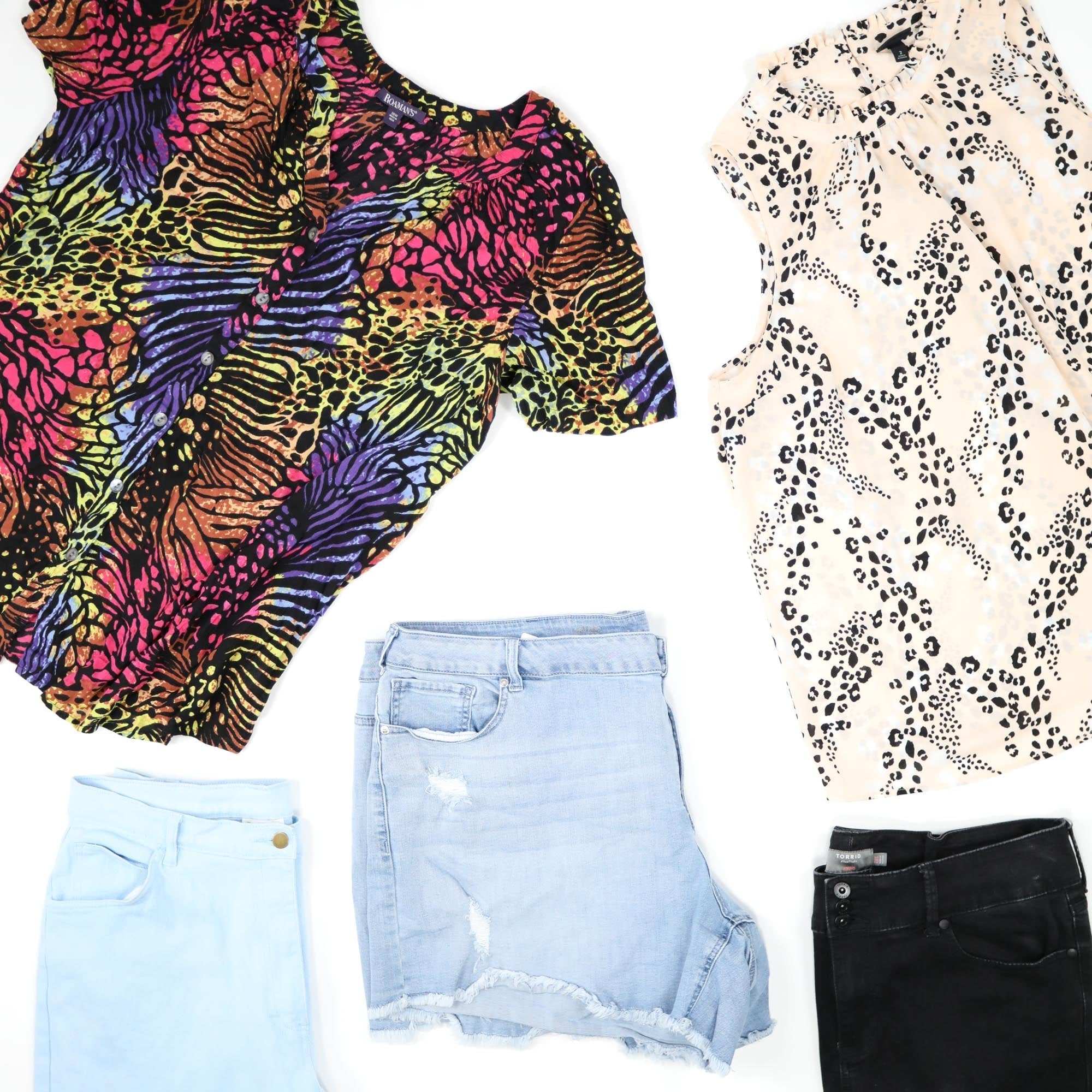 Plus Size Brands Women's Secondhand Wholesale Clothing - NuSource