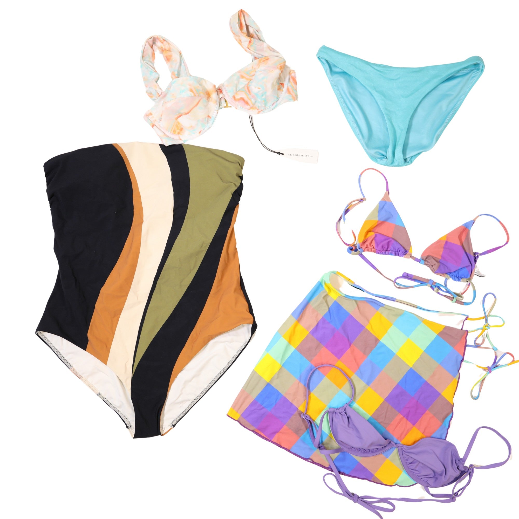 Dive Into Profits: Women's Mixed Brand Swimwear Secondhand Wholesale - NuSource