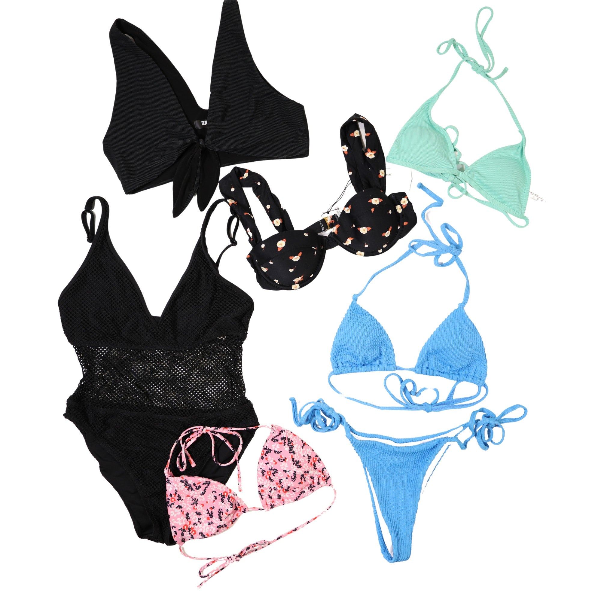 Dive Into Profits: Women's Mixed Brand Swimwear Secondhand Wholesale - NuSource