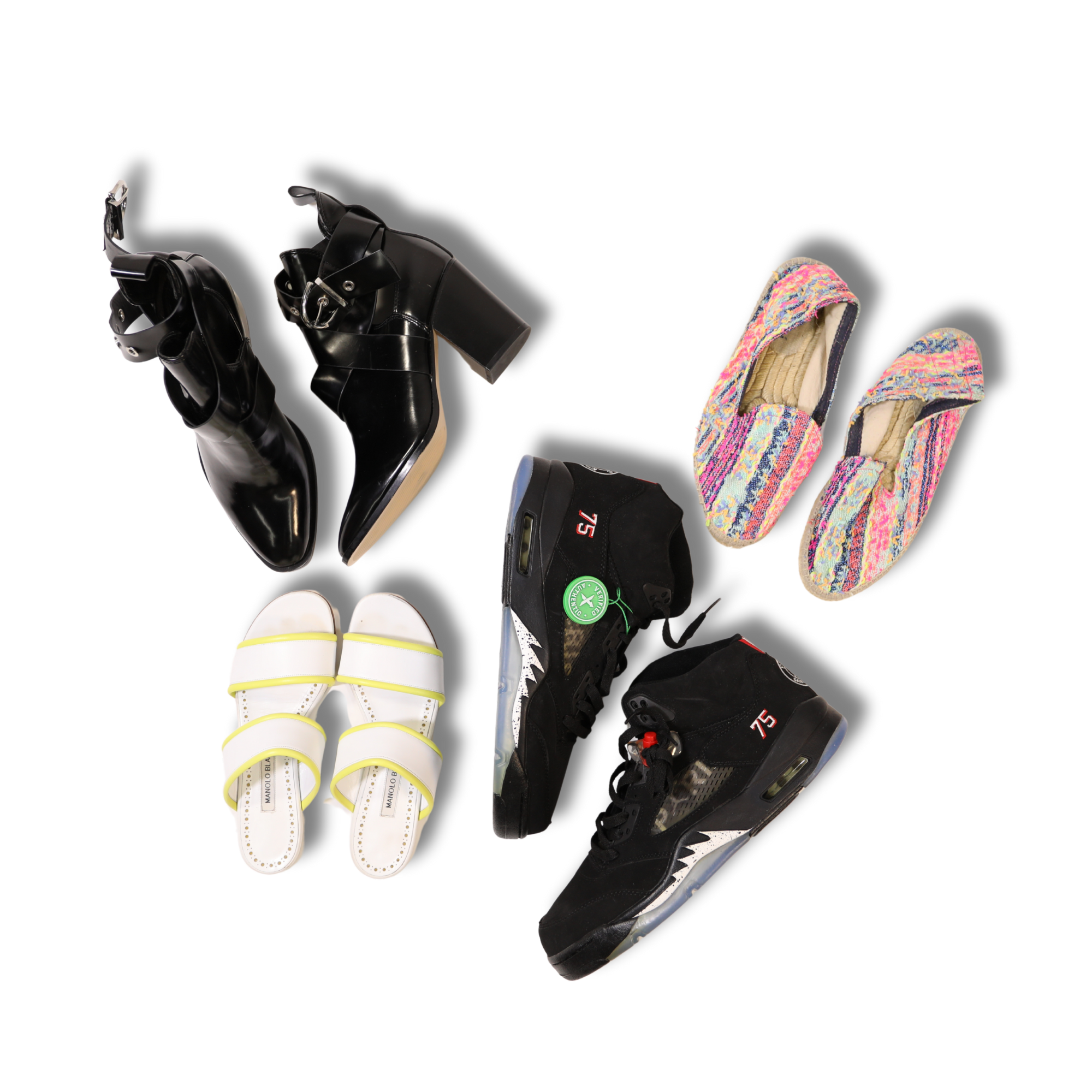 Preloved Perfection: Assorted Secondhand Shoes - Helpsy Source