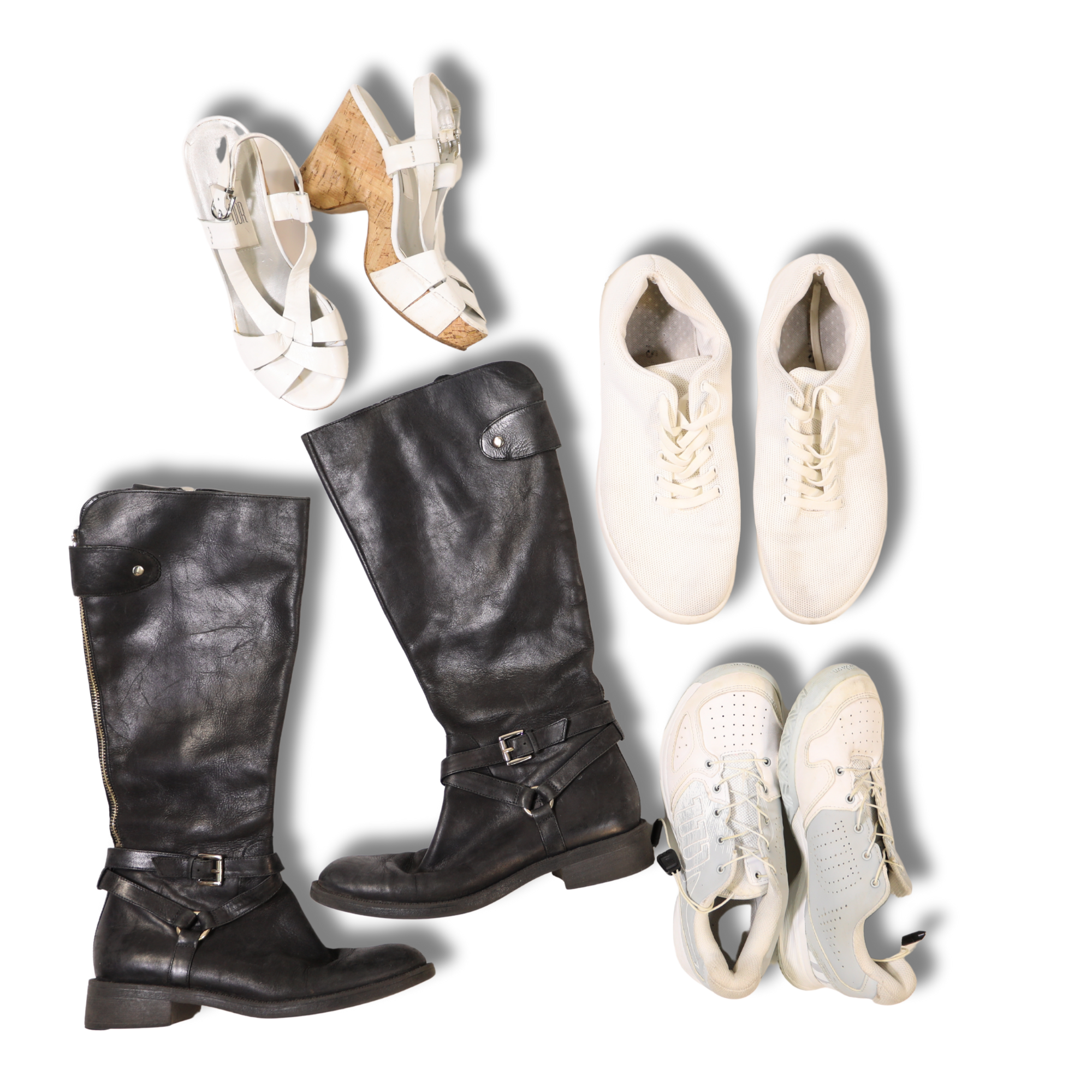 Mixed Brand Secondhand Shoe Lot – Name Brands, Mixed Wear Pallets - NuSource