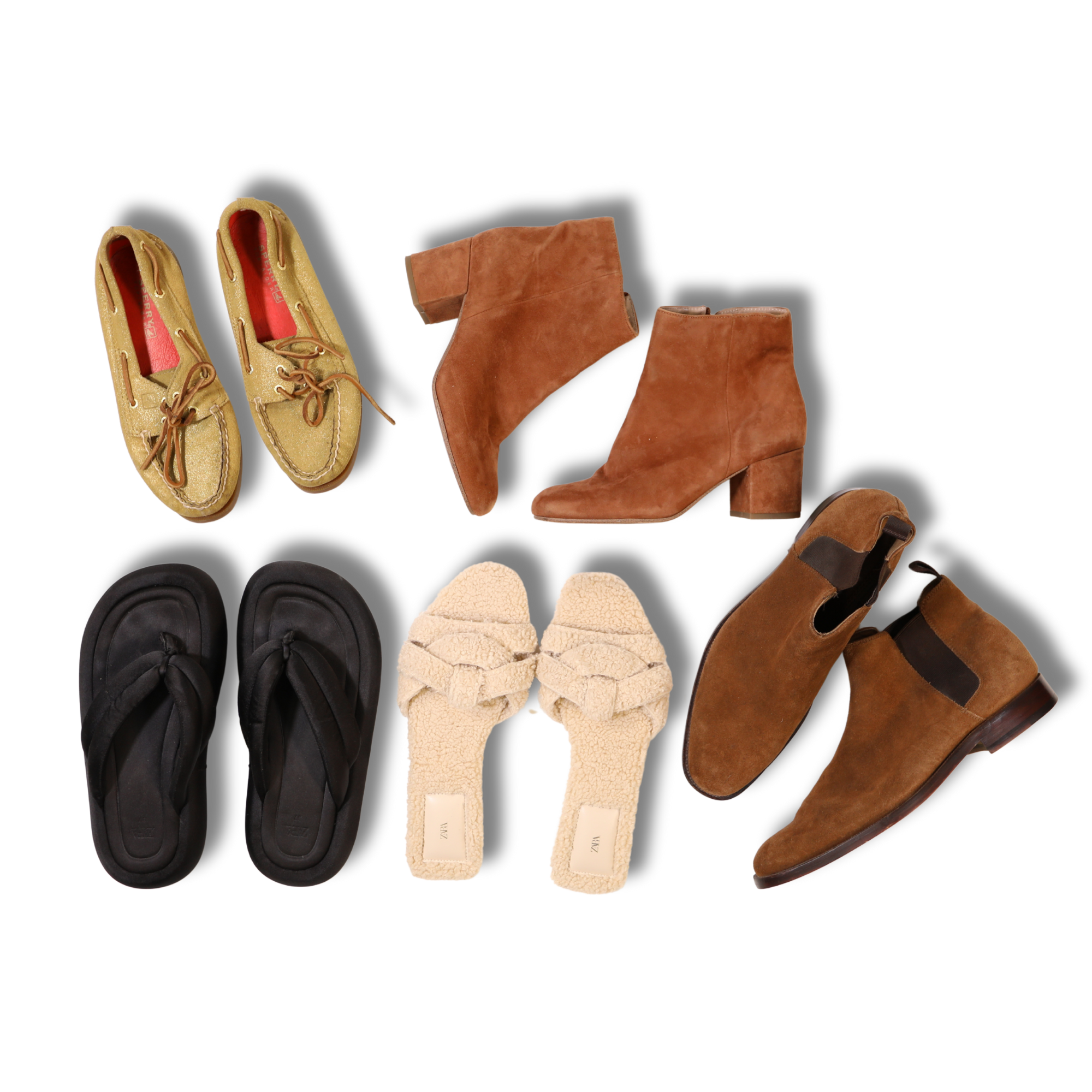 Preloved Perfection: Assorted Secondhand Shoes - Helpsy Source
