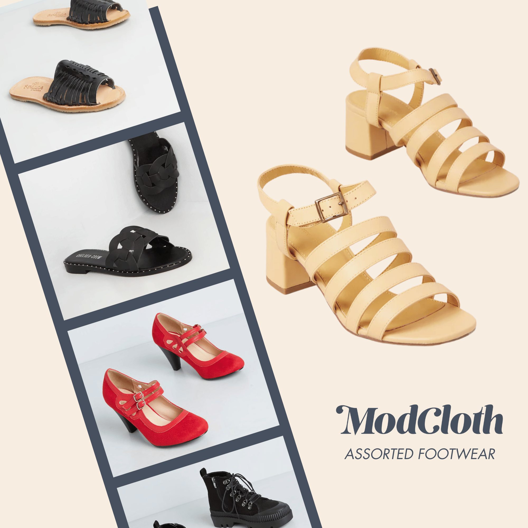 7-Pair Women's New In Box Assorted Modcloth Footwear - NuSource