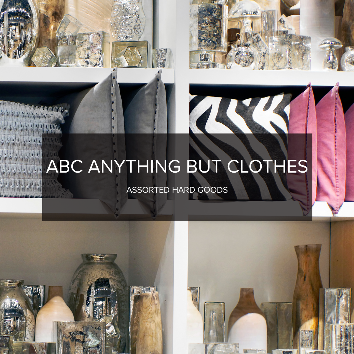 ABC: Anything But Clothes - Assorted Hard Goods