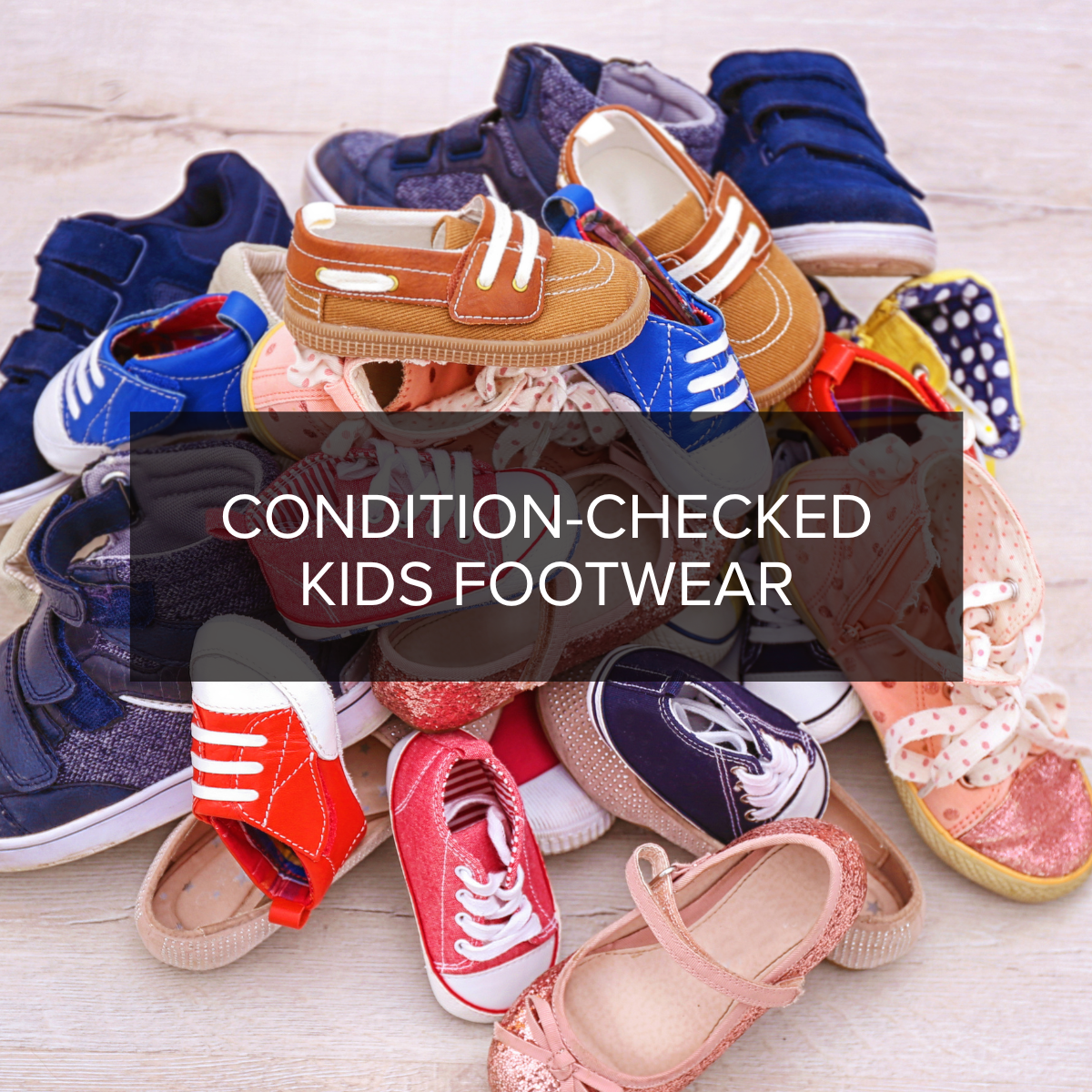 Condition-Checked Kid's Footwear — Light Wear Assorted Shoes