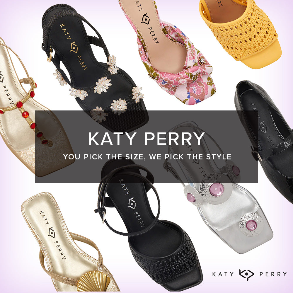 Katy Perry Footwear: You Pick the Size we Pick the Style