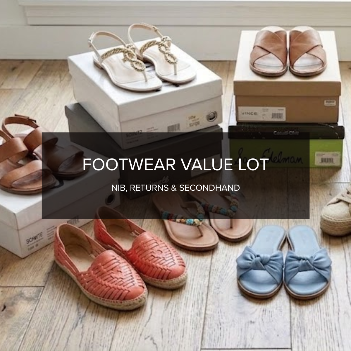 Mixed Condition 10pc Footwear Value Lot