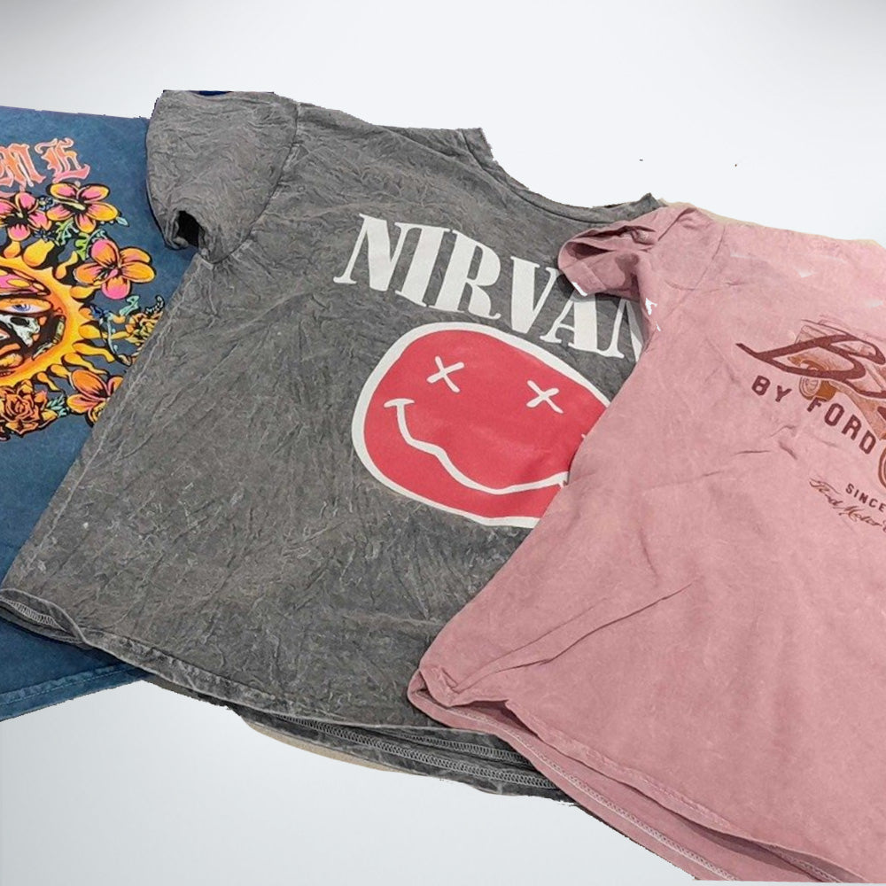 Modern Band Tees Wholesale – 25pc Sampler Pack - NuSource