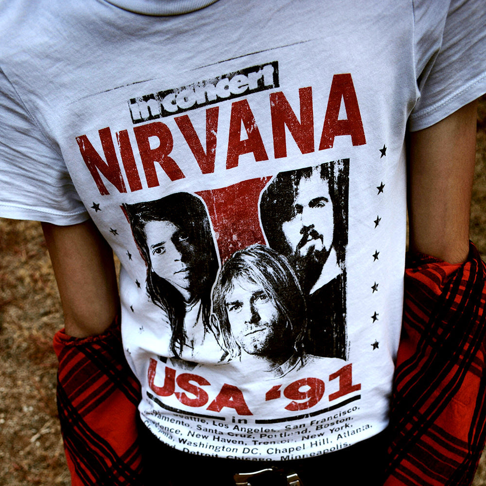 Licensed Nirvana Band Tees Wholesale - NuSource