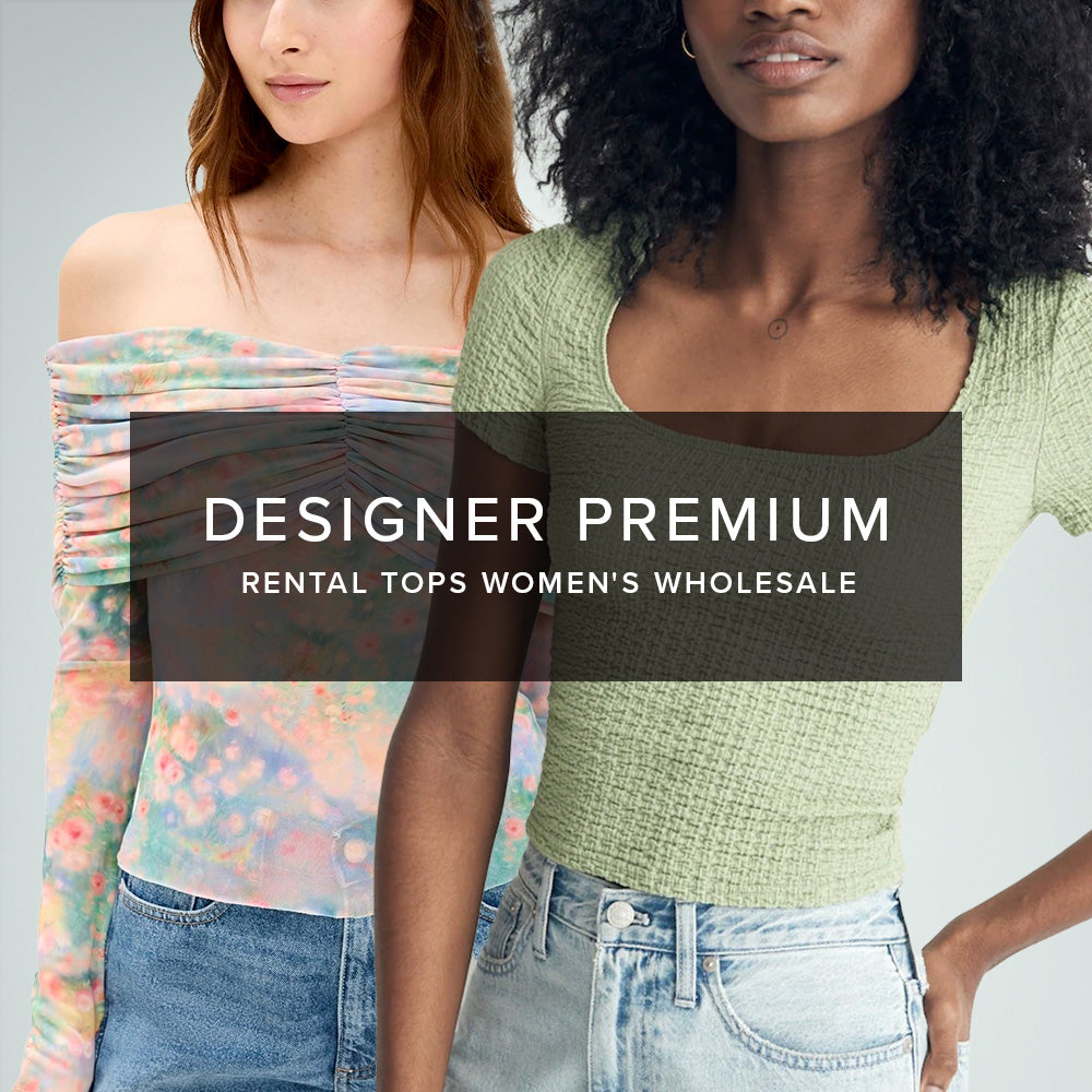 Designer Premium Rental Tops Women's Wholesale - NuSource