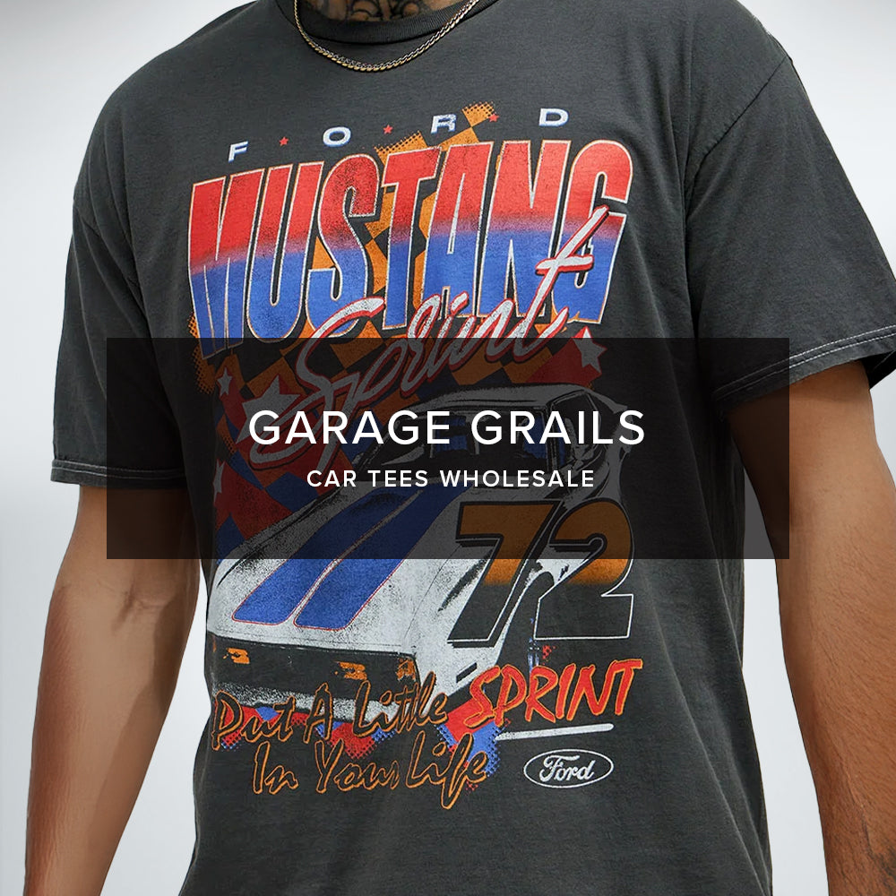 Garage Grails Car Tees Wholesale