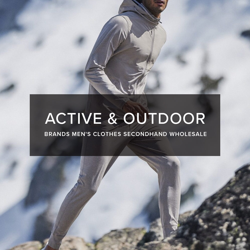 Active & Outdoor Brands Men's Clothes Secondhand Wholesale - NuSource