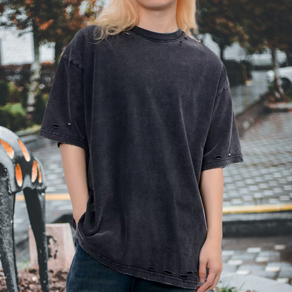 Damaged Cotton Tees Wholesale