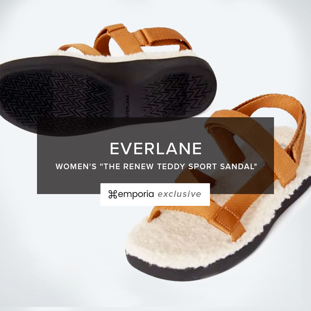 Everlane Women's "The ReNew Teddy Sport Sandal" - NuSource