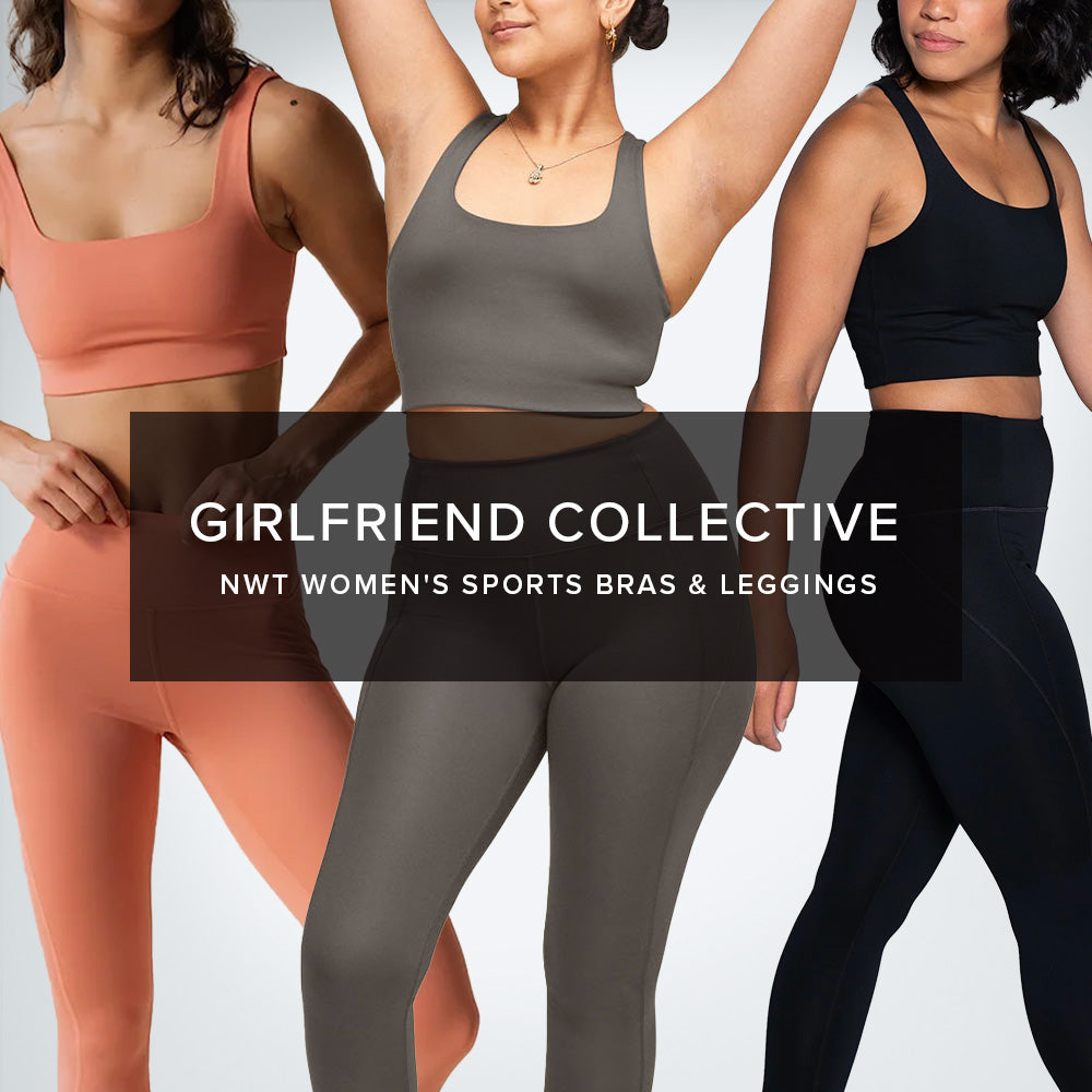 Girlfriend Collective NWT Women's Sports Bras and Leggings