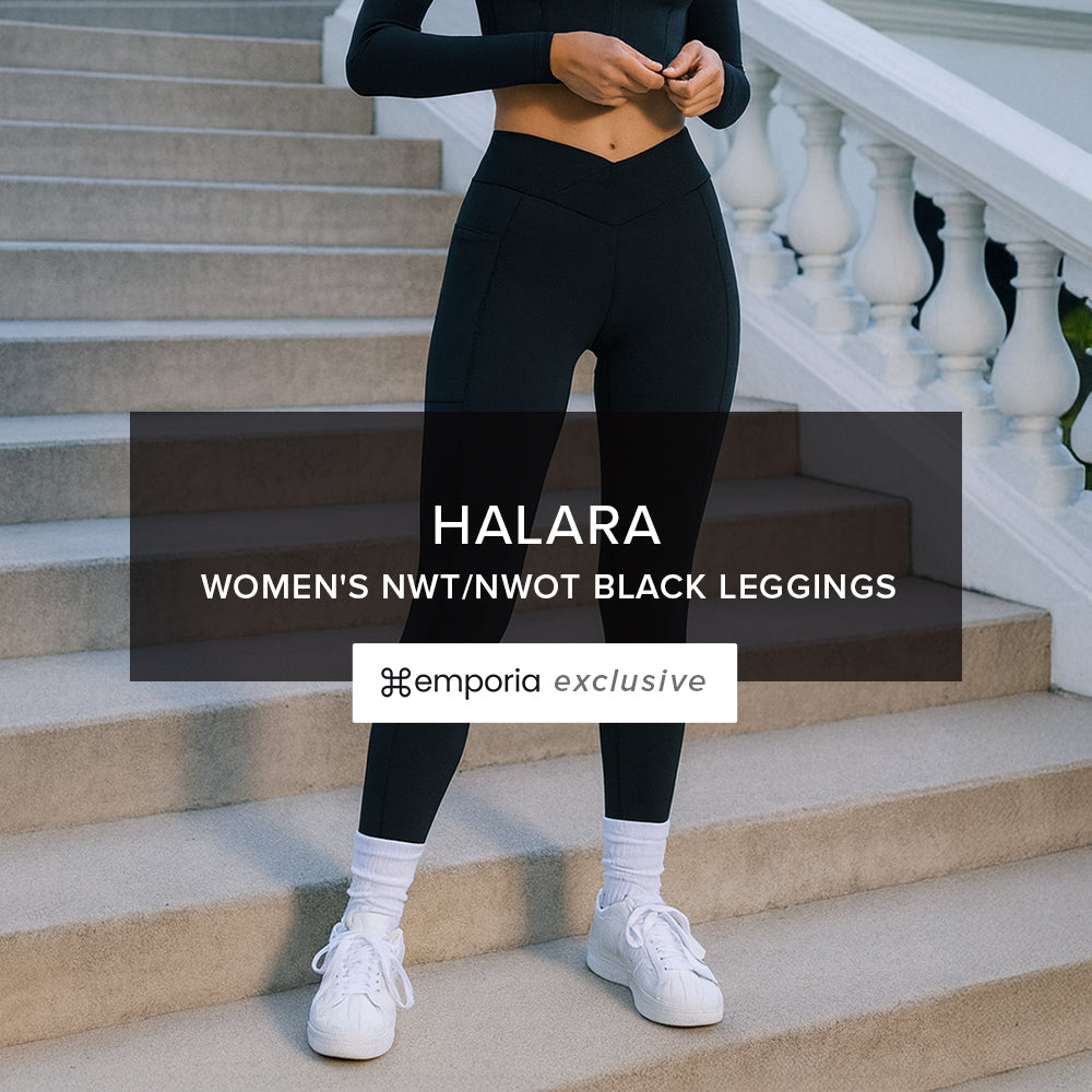 Halara Women's NWT/NWOT Black Leggings - NuSource