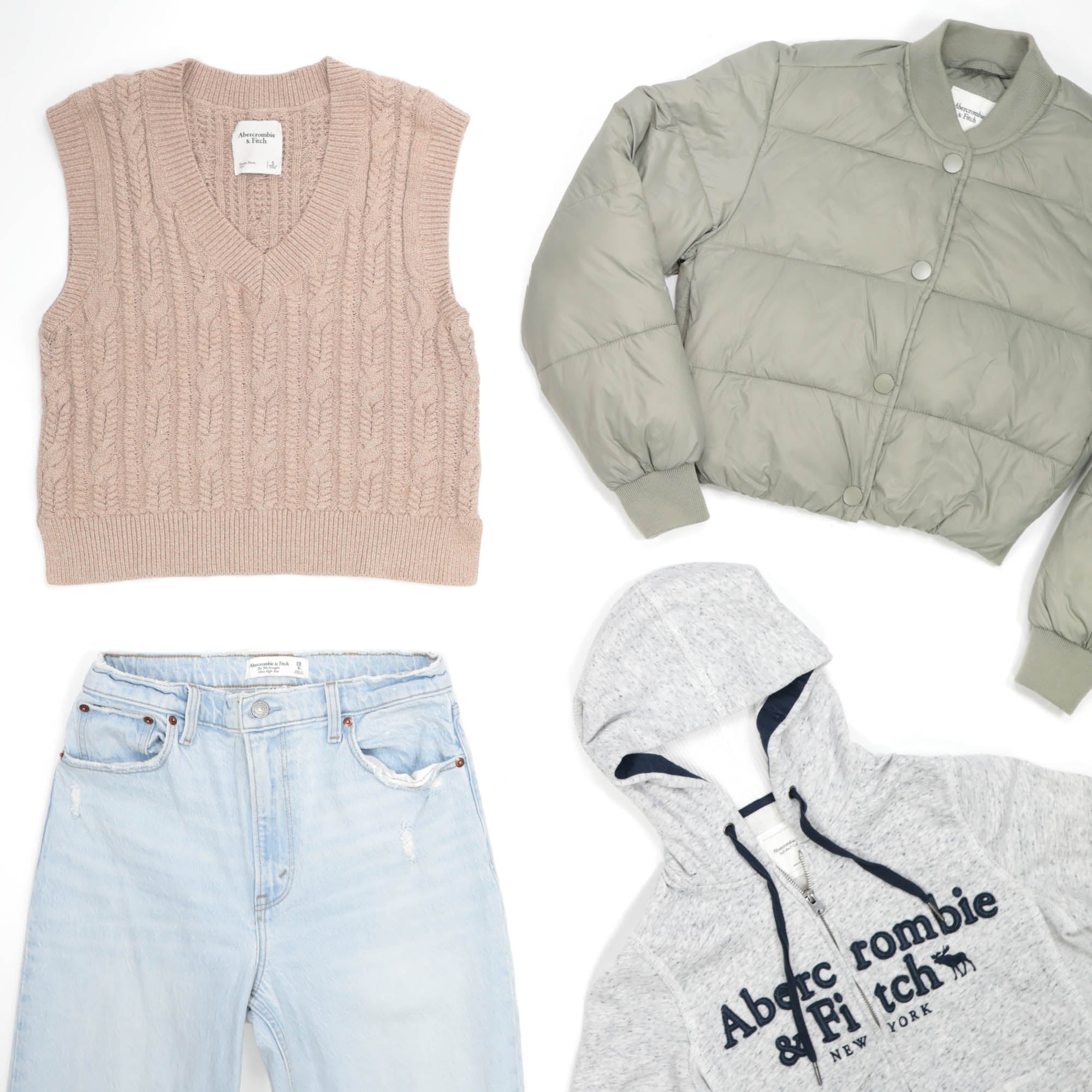 Abercrombie & Fitch Women's Secondhand Wholesale Clothing - NuSource
