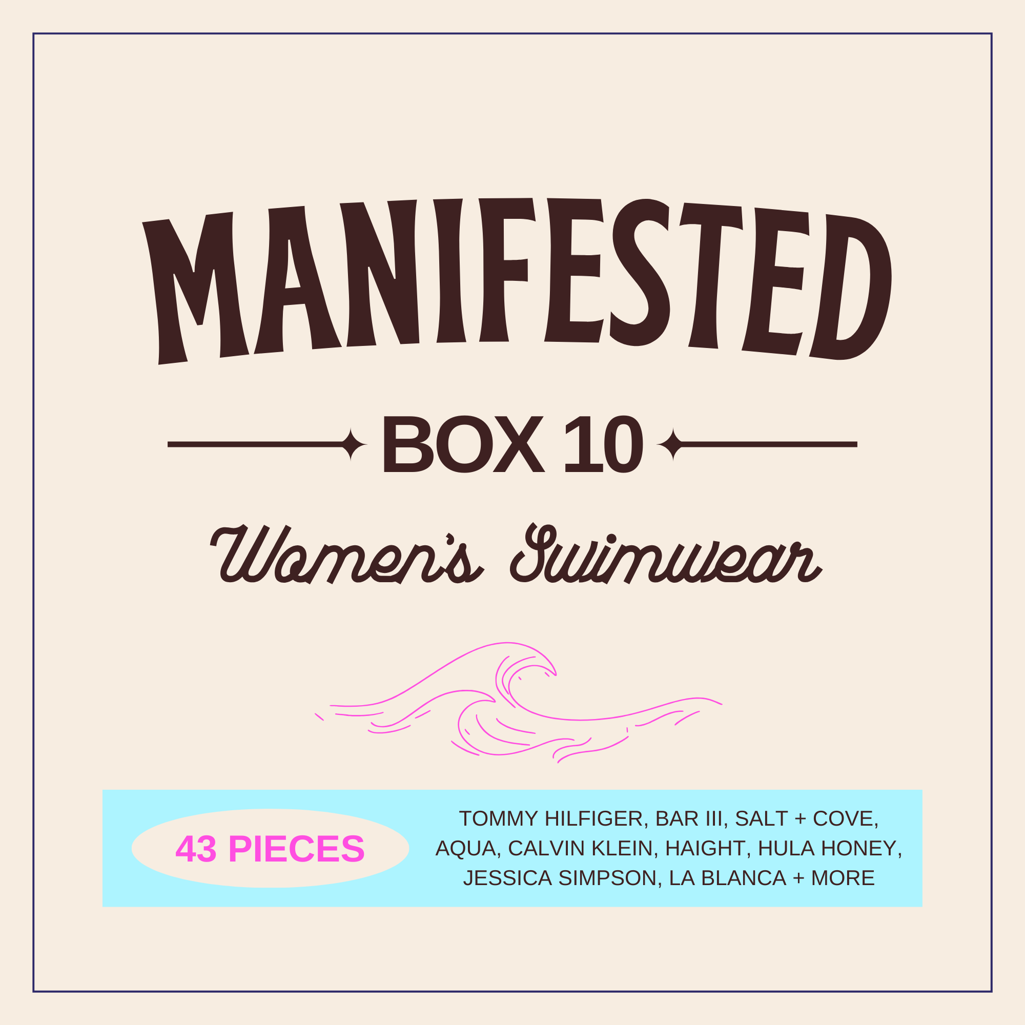 Manifested Women's Assorted Swimwear Lot 10 - NuSource