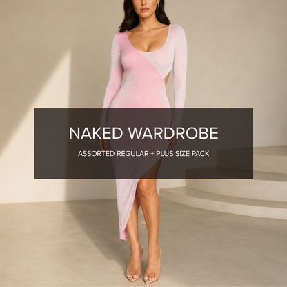Naked Wardrobe 20pc Curve & Apparel Box