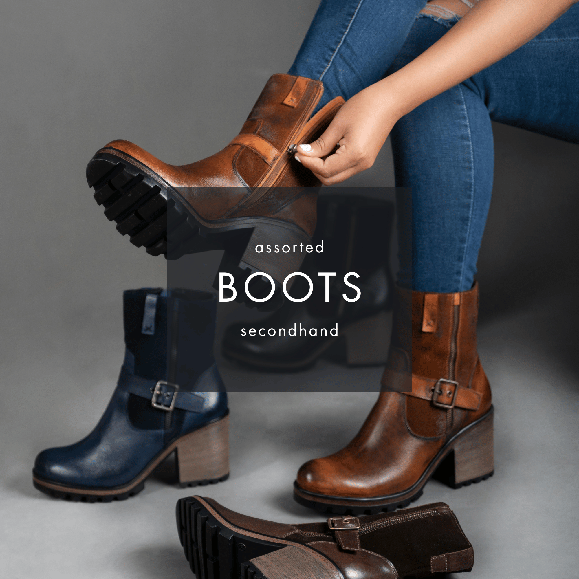 Boot Mystery Box | 10 Pre-Owned Pairs | Cold-Weather Resale Inventory - NuSource