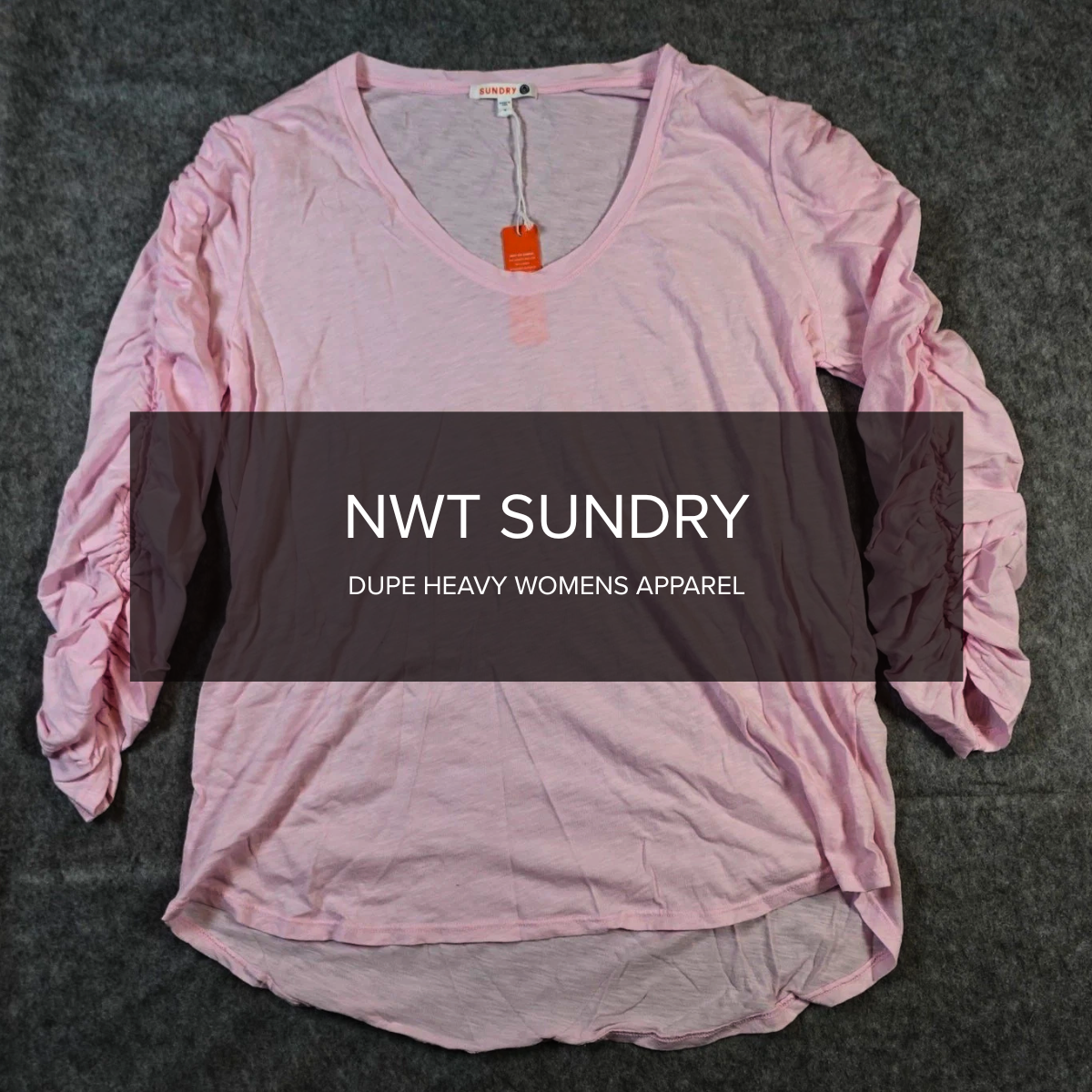 Sundry NWT Womens Apparel - Dupe Heavy