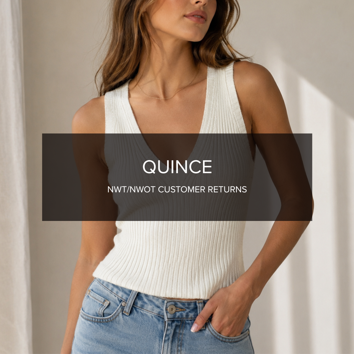 Quince NWT NWOT Customer Returns - Assorted Basics