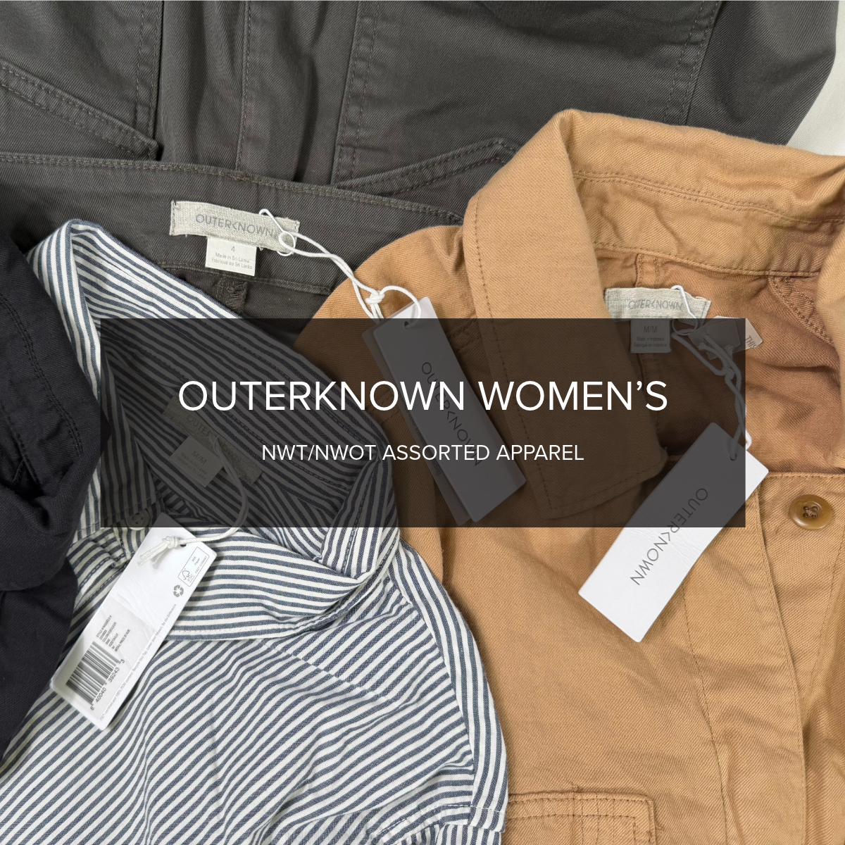 Outerknown NWT/NWOT Assorted Women's Apparel | 40pc Pack - NuSource