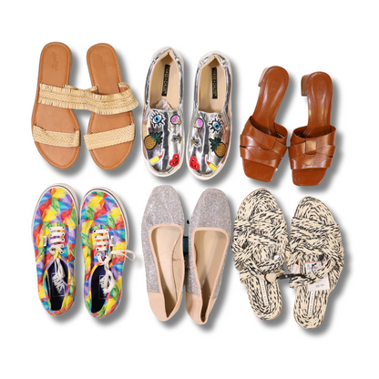 Preloved Perfection: Assorted Secondhand Shoes - Helpsy Source