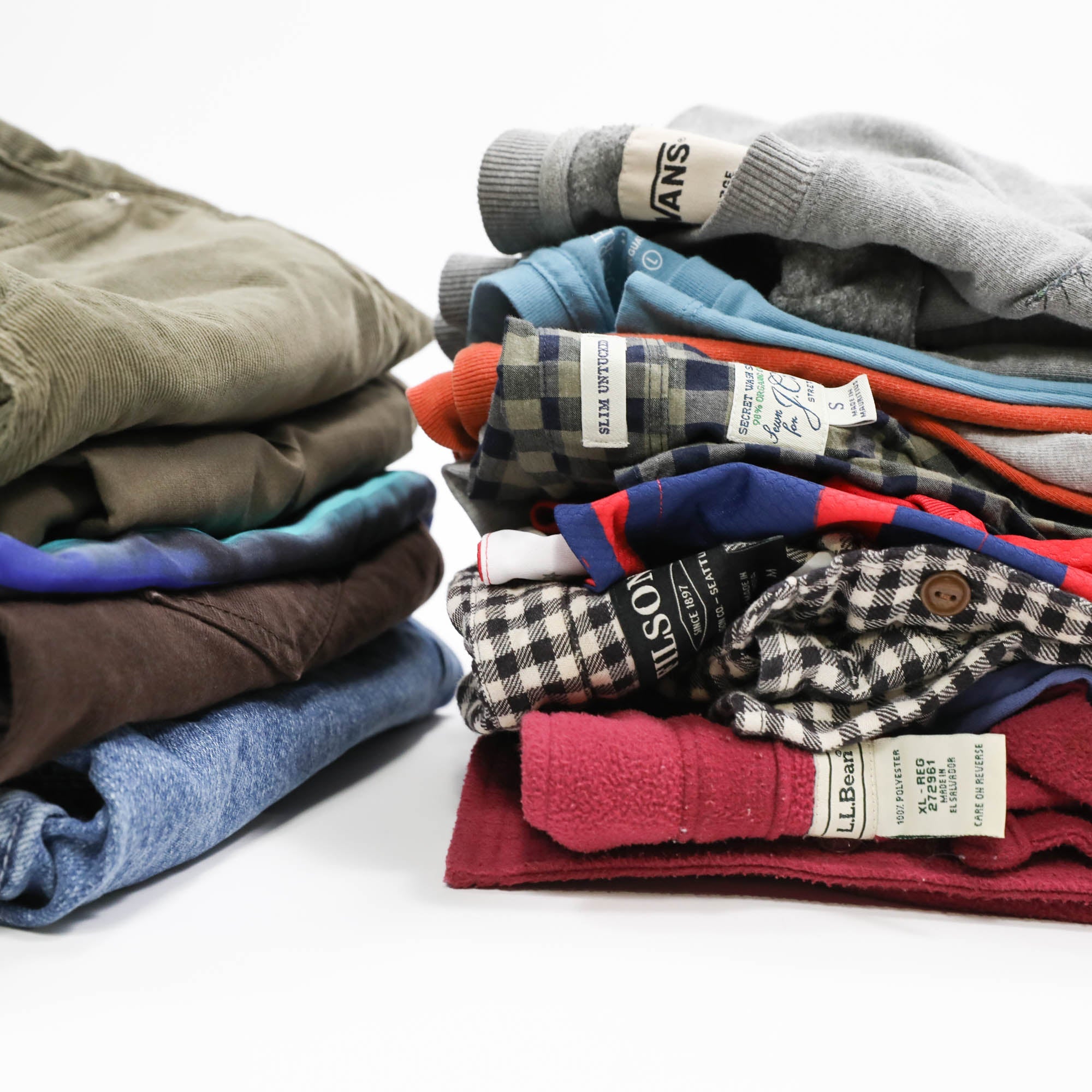 Men's Most Wanted Secondhand Wholesale Clothing Pallet - NuSource