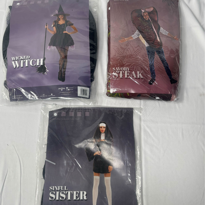 Halloween Costumes — NWT Adult Assorted Lot (Men’s & Women’s) - NuSource