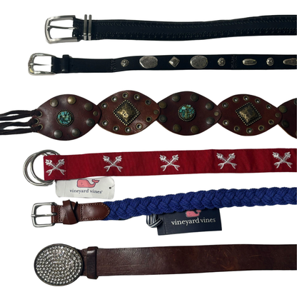 Secondhand Belt Assortment – 25 Pieces - NuSource