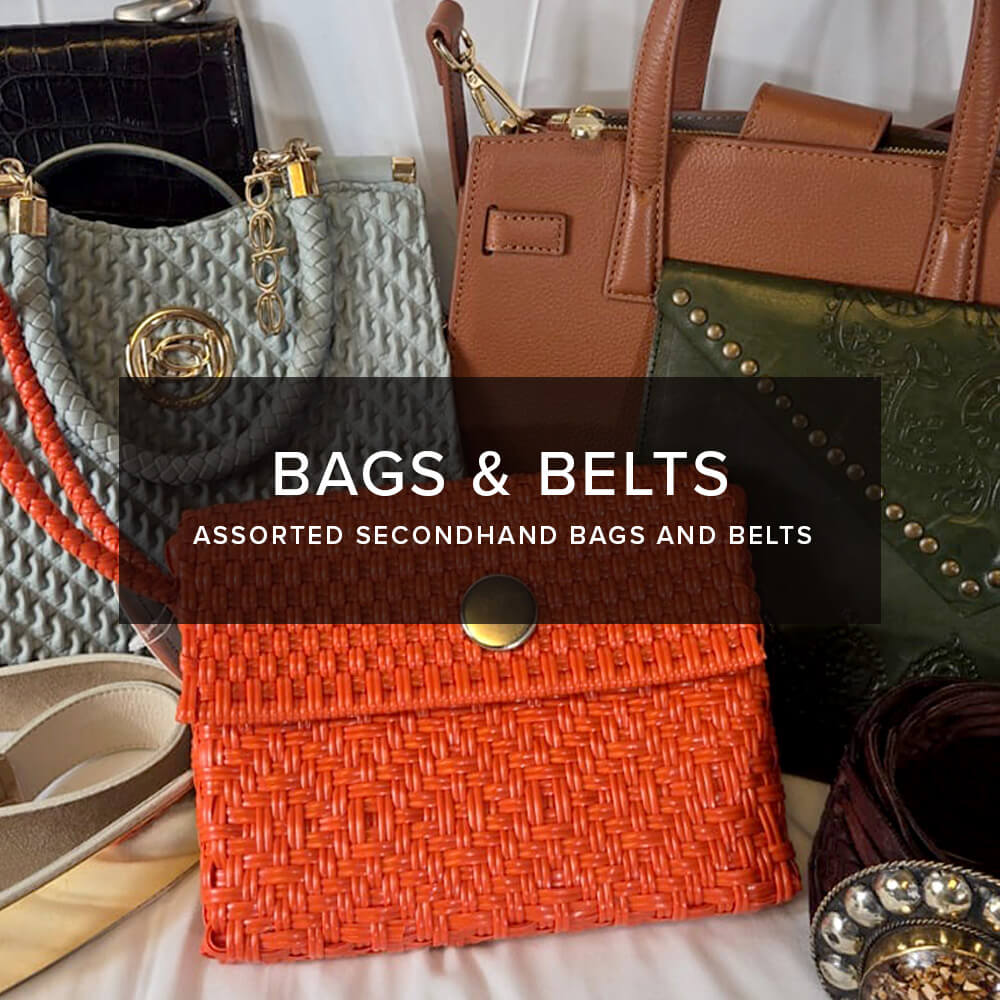 Assorted Secondhand Bags and Belts