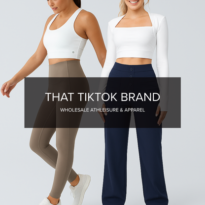 TikTok Brand Women's Wholesale Athleisure & Apparel - NuSource