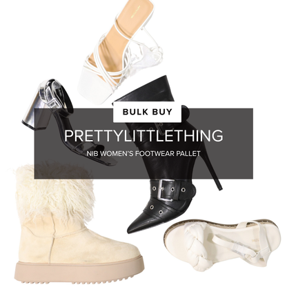 Bulk Buy: PrettyLittleThing NWT Wholesale Footwear
