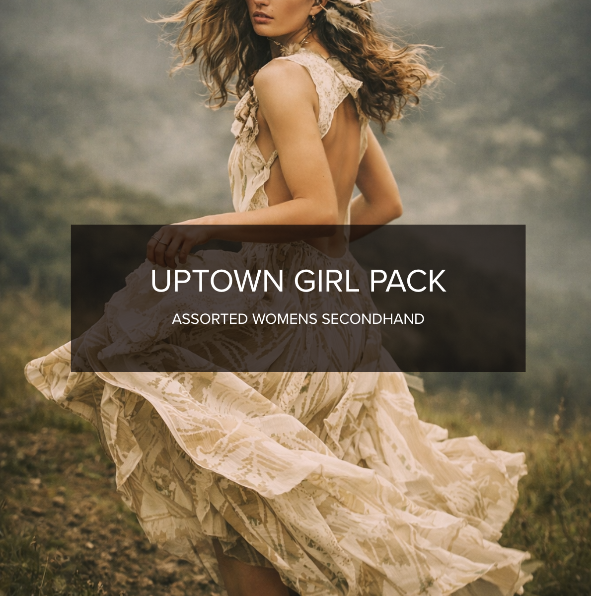 Uptown Girl Pack - 40pcs Assorted Women's Secondhand Apparel