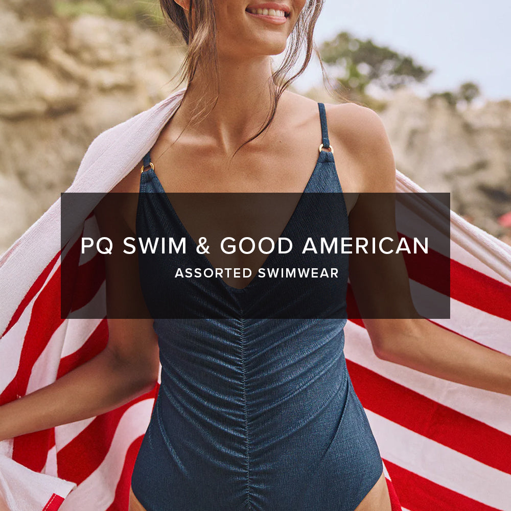 Assorted Swimwear and Cover-Ups from PQ Swim and Good American - NuSource