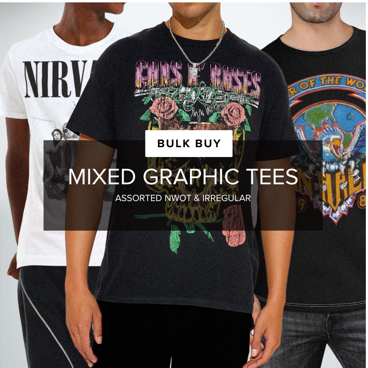 Graphic Tees Pallet – NWOT – Mixed Prints - NuSource