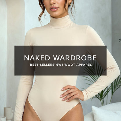 Naked Wardrobe's Best-Sellers NWT/NWOT Apparel | 50pc Pack