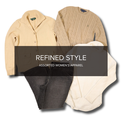 Refined Style Women's Secondhand Apparel Wholesale