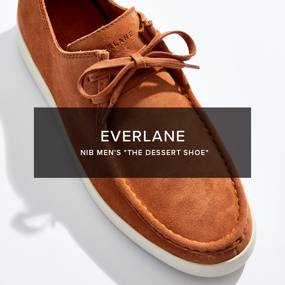 Everlane NIB Men's "The Dessert Shoe"