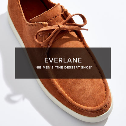 Everlane NIB Men's "The Dessert Shoe"