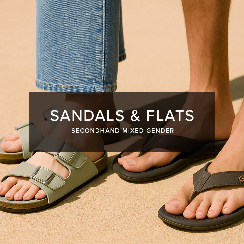 Secondhand Mixed Gender Sandals and Flats