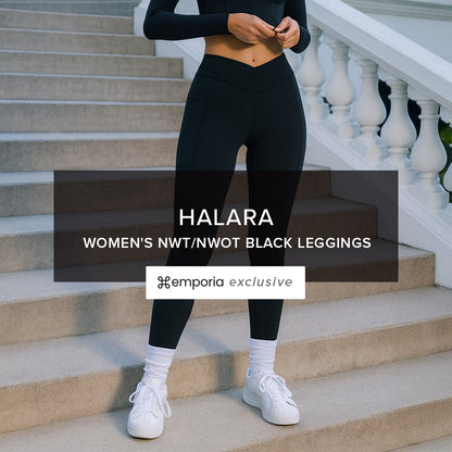 Halara Women's NWT/NWOT Black Leggings - NuSource