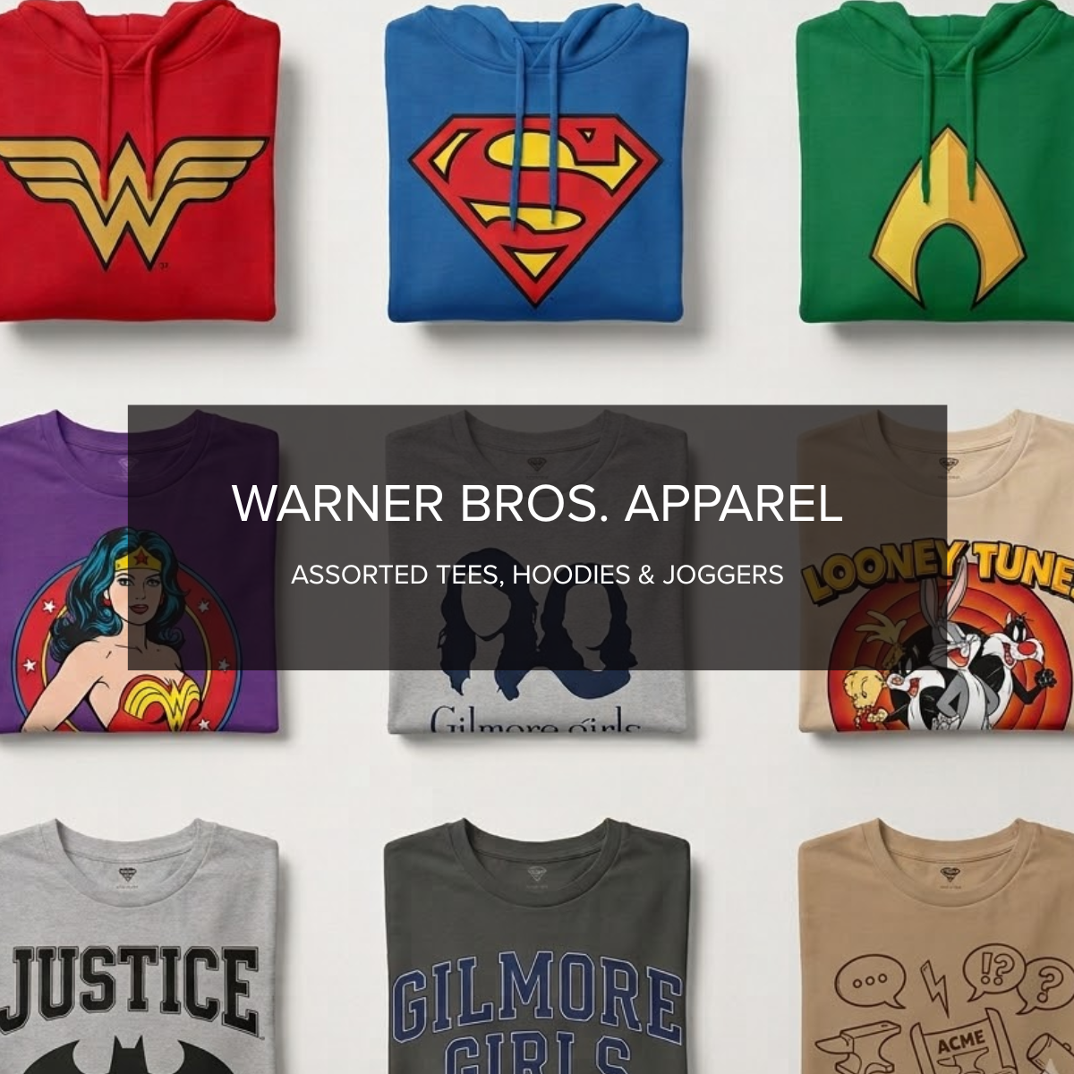 Warner Brothers Assorted Apparel - NuSource